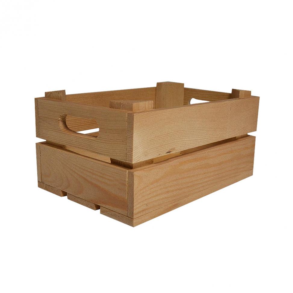 Small Branded Wooden Crate