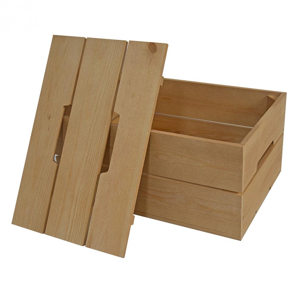 Large Wooden Contemporary Crate
