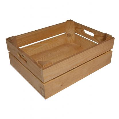 Medium Branded Wooden Crate