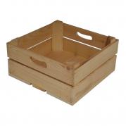 Square Medium Wooden Crate